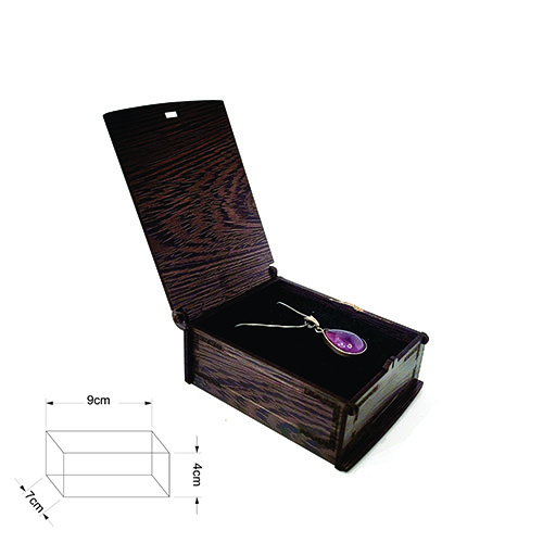جعبه چوبی گردنبند کلاسیک کد 5015