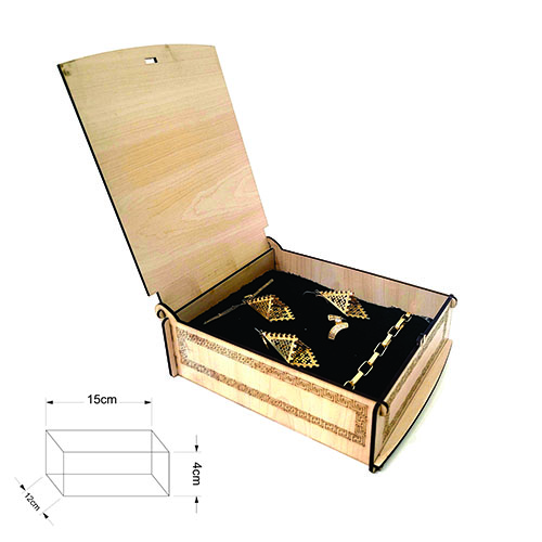 جعبه چوبی سرویس کلاسیک کد 3116
